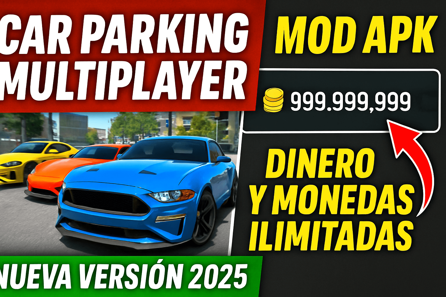 Car Parking Multiplayer Mod Apk v4.9.3.3 – Dinero y Monedas Ilimitadas | Nueva Versión 2025
